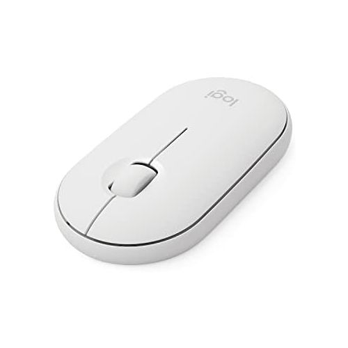 로지텍 Logitech Pebble i345 Wireless Bluetooth Mouse for iPad - Off White