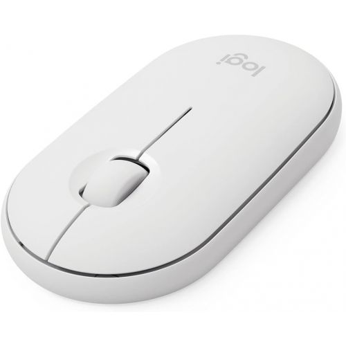 로지텍 Logitech Pebble i345 Wireless Bluetooth Mouse for iPad - Off White