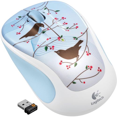 로지텍 Logitech M325 Wireless Mouse with Designed-For-Web Scrolling - Tweet Tweet