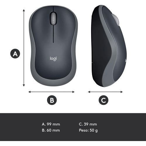 로지텍 Logitech 910-002235 Wireless Mouse M185