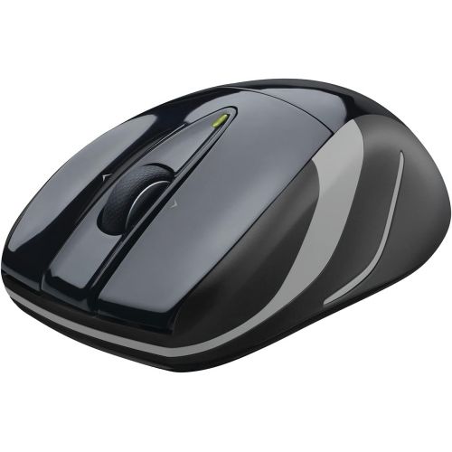 로지텍 Logitech M525 Wireless Mouse ? Long 3 Year Battery Life, Ergonomic Shape for Right or Left Hand Use, Micro-Precision Scroll Wheel, and USB Unifying Receiver for Computers and Lapto