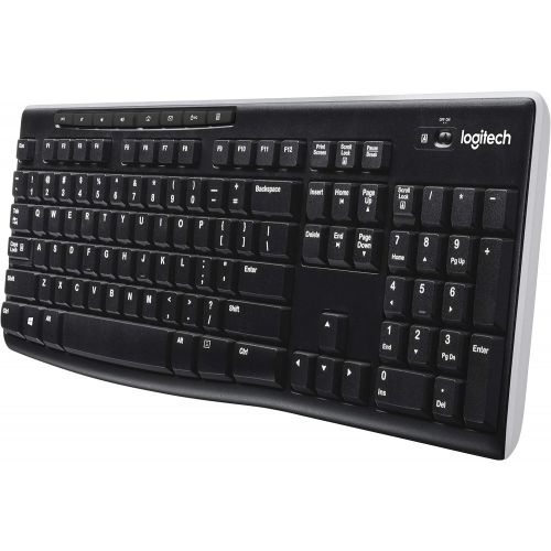 로지텍 Logitech Wireless Keyboard K270 Radio Transfer, PC / Mac, Keyboard