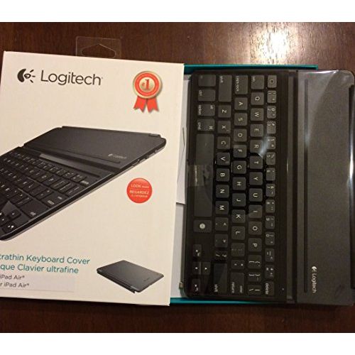 로지텍 Logitech Ultrathin Keyboard Cover for iPAD AIR, i5 - Bluetooth Keyboard & View Stand
