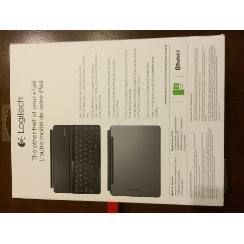 로지텍 Logitech Ultrathin Keyboard Cover for iPAD AIR, i5 - Bluetooth Keyboard & View Stand