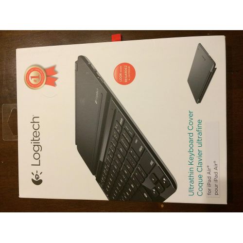 로지텍 Logitech Ultrathin Keyboard Cover for iPAD AIR, i5 - Bluetooth Keyboard & View Stand