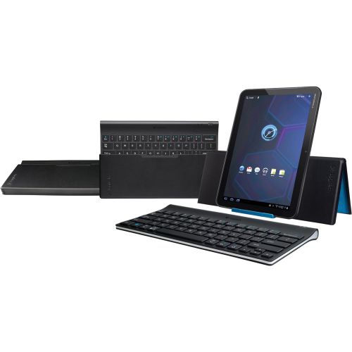 로지텍 Logitech Tablet Keyboard for Android 3.0+ (Keyboard-and-Stand Combo)