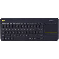 Logitech K400 Plus Wireless Touch TV Keyboard with Easy Media Control and Built-in Touchpad Comfortable Keyboard Long Battery Life