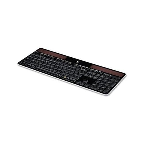 로지텍 Logitech K750 Wireless Solar Keyboard, Black