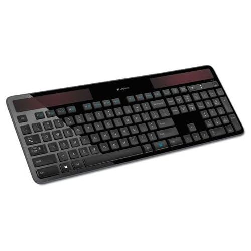 로지텍 Logitech K750 Wireless Solar Keyboard, Black