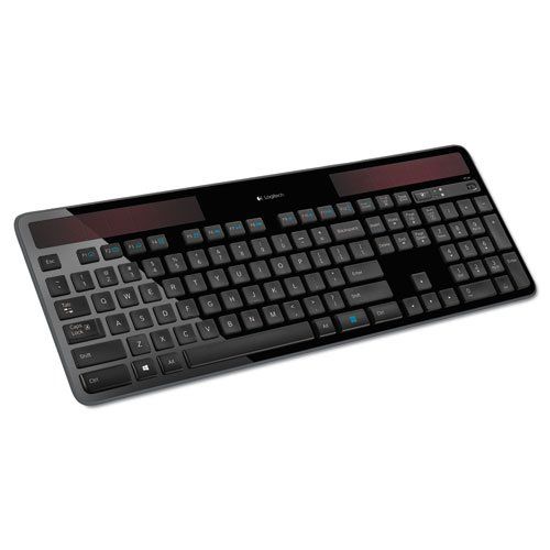 로지텍 Logitech K750 Wireless Solar Keyboard, Black