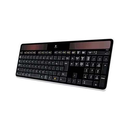 로지텍 Logitech K750 Wireless Solar Keyboard, Black