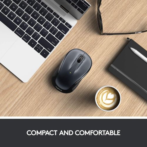 로지텍 Logitech M325 Wireless Mouse Dark Silver