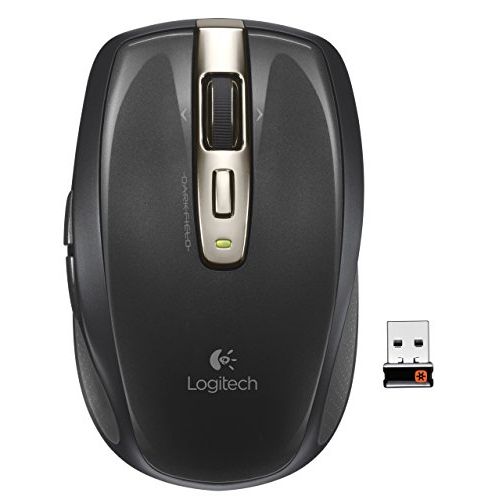 로지텍 Logitech Wireless Anywhere Mouse MX for PC and Mac, black