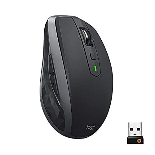 로지텍 logitech - MX Anywhere 2S Wireless Laser Mouse - Black