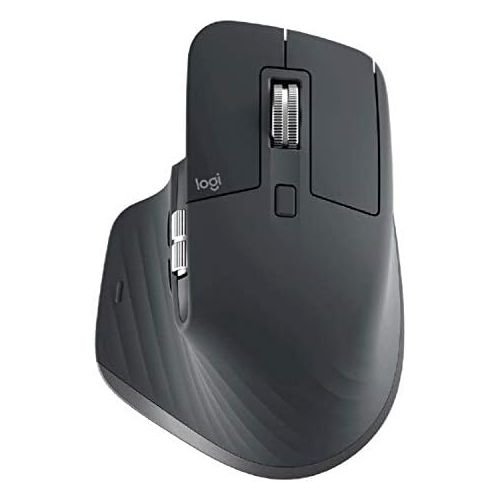 로지텍 Logitech MX Keys Wireless Keyboard with MX Master 3 Wireless Mouse and Knox USB Hub Bundle (3 Items)