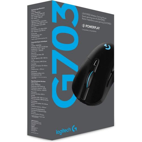 로지텍 Logitech G703 Wireless/Sensor Hero Gaming Mouse