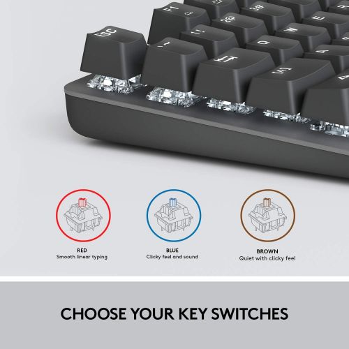 로지텍 Logitech K845 Mechanical Illuminated Keyboard,Mechanical Switches, Strong Adjustable Tilt Legs, Full Size, Aluminum Top Case, 104 Keys, USB Corded, Windows (TTC Blue Switches)
