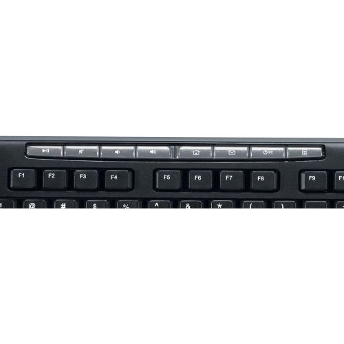 로지텍 Logitech Media Keyboard K200 With One-touch Media and Internet Keys