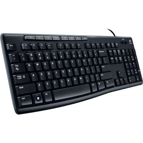 로지텍 Logitech Media Keyboard K200 With One-touch Media and Internet Keys