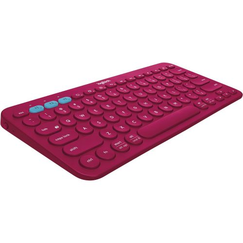 로지텍 Logitech K380 Multi-Device Bluetooth Keyboard (Berry)