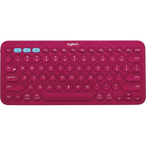로지텍 Logitech K380 Multi-Device Bluetooth Keyboard (Berry)