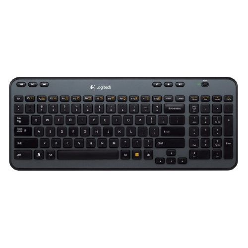 로지텍 Logitech Wireless Keyboard K360 (Dark Silver)