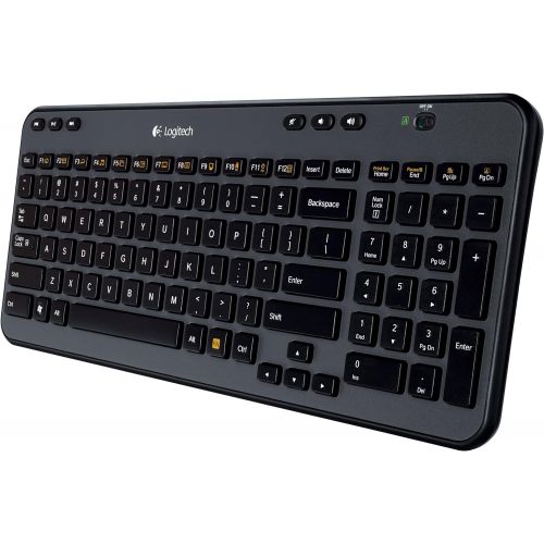 로지텍 Logitech Wireless Keyboard K360 (Dark Silver)