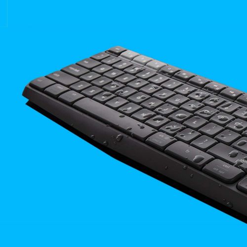 로지텍 Logitech K375s Keyboard - Wireless Connectivity - Bluetooth/RF - Graphite, Off White