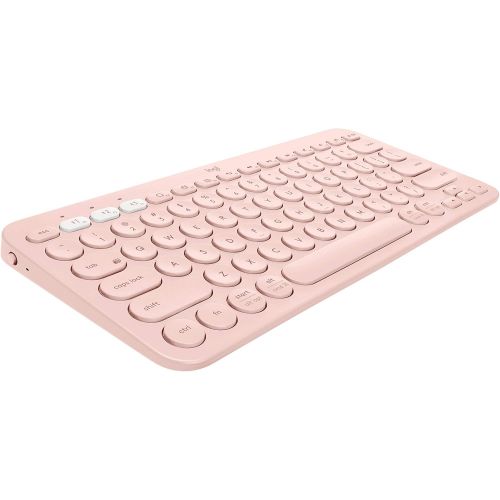 로지텍 Logitech K380 Multi-Device Wireless Bluetooth Keyboard for Mac - Rose