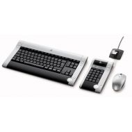 Logitech diNovo Wireless Media Desktop Keyboard, Numeric Pad & Optical Mouse Kit (Black/Silver)