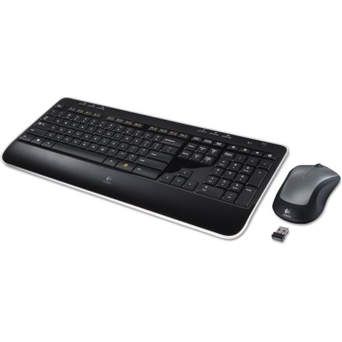 로지텍 Logitech 920002553 MK520 Wireless Desktop Set, Keyboard/Mouse, USB, Black