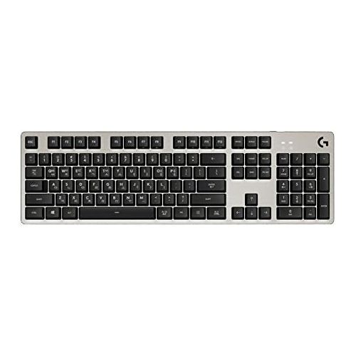 로지텍 Logitech G413 Backlit Aluminum Mechanical Gaming Keyboard with USB Passthrough -International Version- EN/KR Layout (Silver)