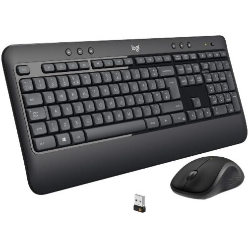 로지텍 Logitech MK540 Advanced - Keyboard and mouse set - wireless - 2.4 GHz - UK English QWERTY