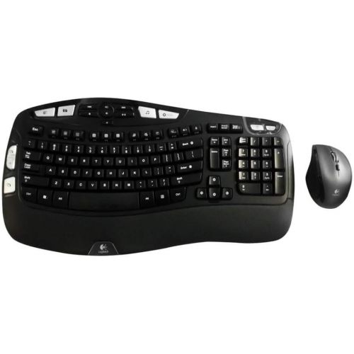 로지텍 Logitech Mk560 Wireless Wave Combo Plus: K351 Keyboard & M705 Wireless Mouse