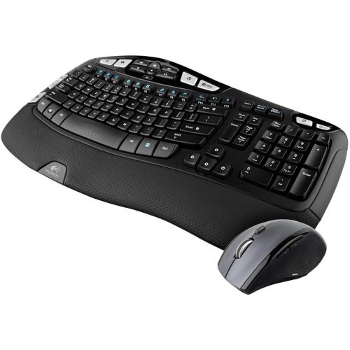 로지텍 Logitech Mk560 Wireless Wave Combo Plus: K351 Keyboard & M705 Wireless Mouse