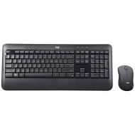 Logitech MK540 Advanced Wireless Keyboard with Wireless Mouse Combo ? Full Size Keyboard and Mouse, Long Battery Life, Caps Lock Indicator Light, Hot Keys, Secure 2.4GHz Connectivi