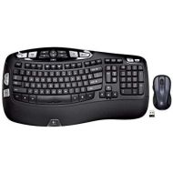 Logitech MK550 Wireless Wave K350 Keyboard and MK510?Laser Mouse Combo ? Includes Keyboard and Mouse, Long Battery Life, Ergonomic Wave Design and Wireless Mouse