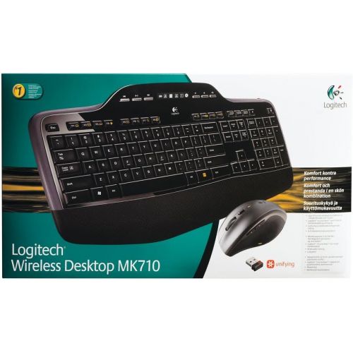 로지텍 Logitech Wireless Desktop MK710 Keyboard & Mouse