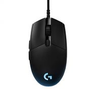 Logitech G PRO Wired Gaming Mouse, Hero 16K Sensor, 16000 DPI, RGB, Ultra Lightweight, 6 Programmable Buttons, On-Board Memory, Built for Esport, Compatible with PC/Mac - Black