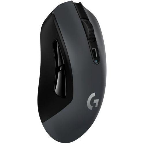 로지텍 Logitech G603 Lightspeed Wireless Gaming Mouse, Hero Sensor, 12000 DPI, Lightweight, 6 Programmable Buttons, 500h Battery Life, On-Board Memory, PC/Mac - Black