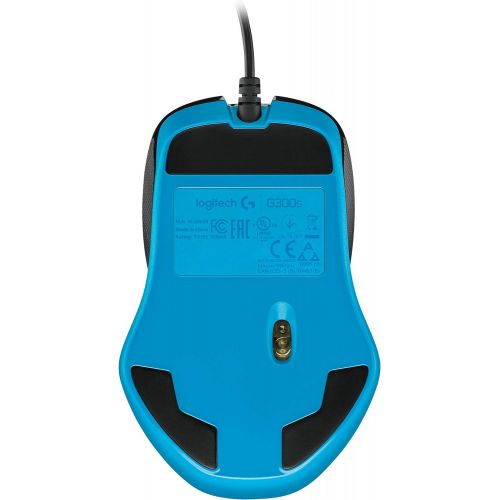 로지텍 Logitech G300s Gaming Mouse Corded, 910-004346 (Corded for both left- and righthand)