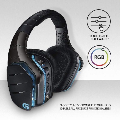 로지텍 Logitech G933 Gaming Headset Wireless 7.1 Surround, 981-000599 (Wireless 7.1 Surround)