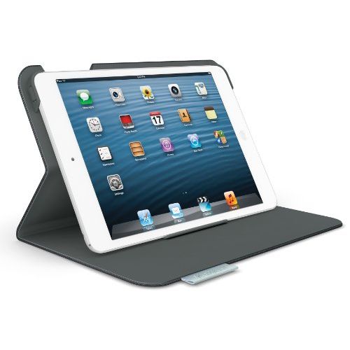 로지텍 Logitech Folio Protective Case for iPad mini - Carbon Black