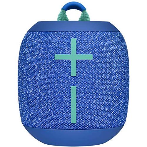 로지텍 Logitech Ultimate Ears WONDERBOOM 2 Portable Waterproof Bluetooth Speaker - Wireless Boom Box - Non Retail Packaging (Bermuda Blue)