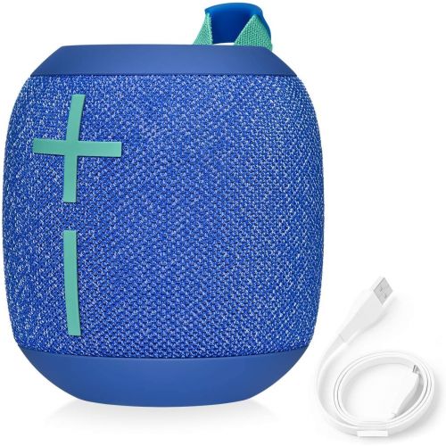 로지텍 Logitech Ultimate Ears WONDERBOOM 2 Portable Waterproof Bluetooth Speaker - Wireless Boom Box - Non Retail Packaging (Bermuda Blue)