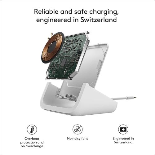 로지텍 Logitech Powered Wireless Charging Stand for iPhone 8, 8 Plus, X, XS, XS Max and XR