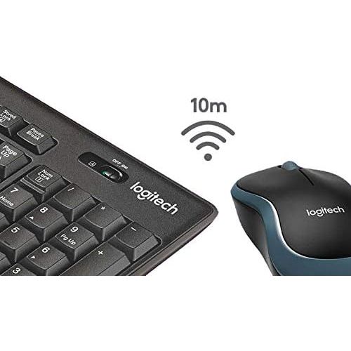 로지텍 Logitech MK270R 2.4Ghz Wireless Desktop Mouse and Keyboard Combo English/Korean Type