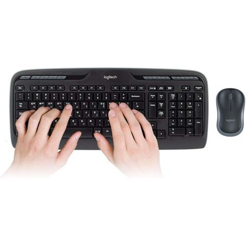 로지텍 Logitech MK330R 2.4Ghz Wireless Desktop Mouse and Keyboard Combo English/Korean Type