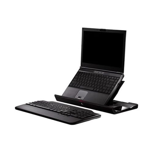 로지텍 Logitech Alto Notebook Stand with Wireless Keyboard. Holds notebooks up to 15.4