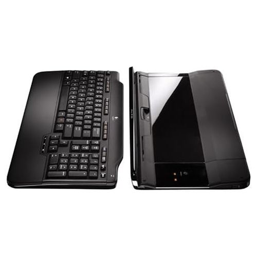 로지텍 Logitech Alto Notebook Stand with Wireless Keyboard. Holds notebooks up to 15.4